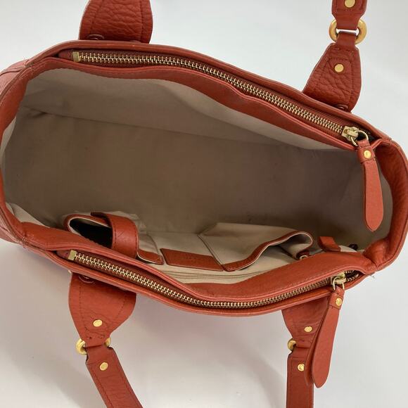 Cole Haan Village F05 burnt orange, gold, handbag. - Picture 11 of 11